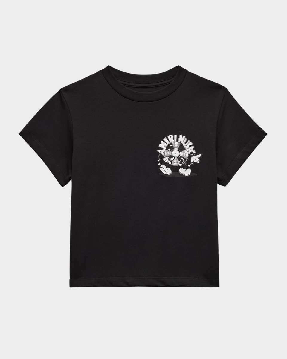 Boy's Music Record Graphic T-Shirt, Size 4-12